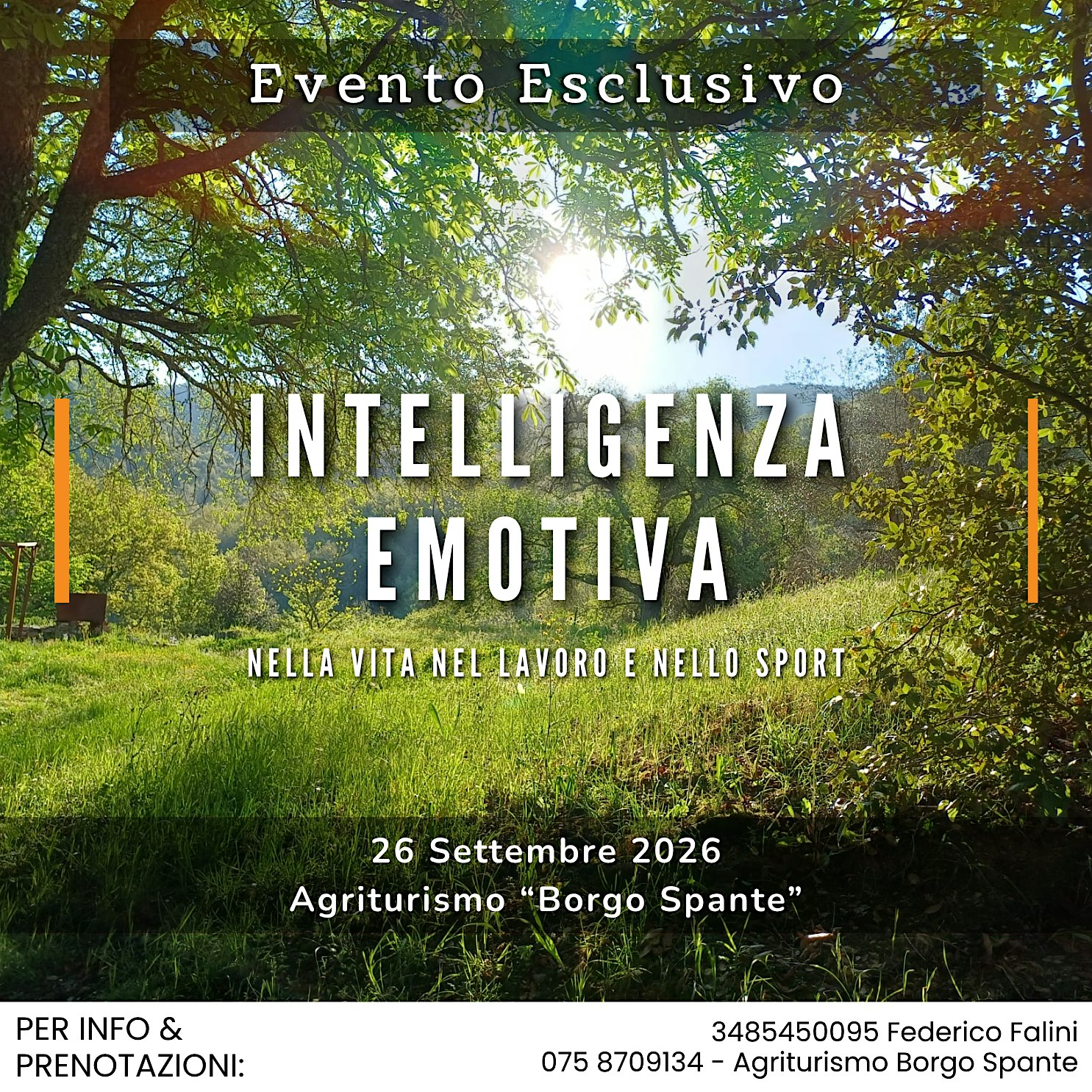 Intelligenza Emotiva - Workshop - @SPANTE  - 26 Settembre 2026