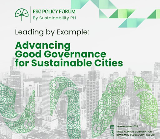 #SustainPinas: Policy Forum and Fellowship
