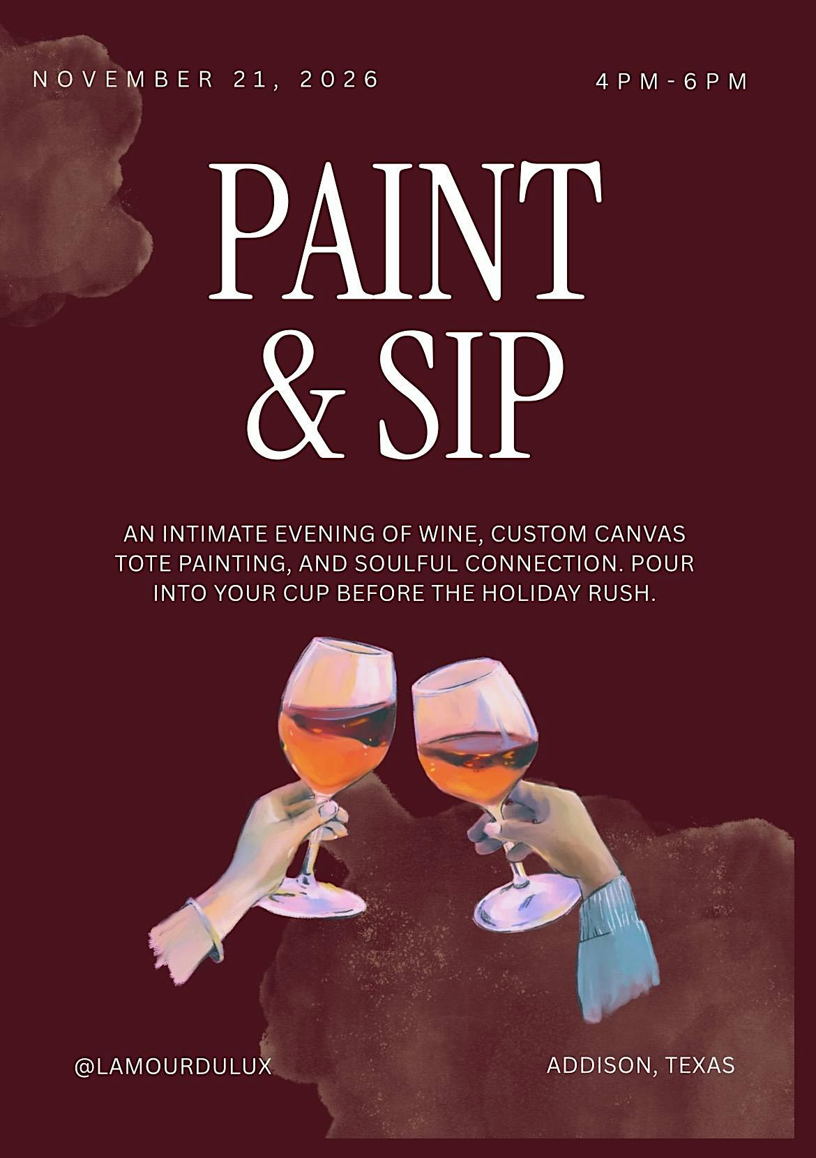 The Portable Sanctuary-Paint & Sip
