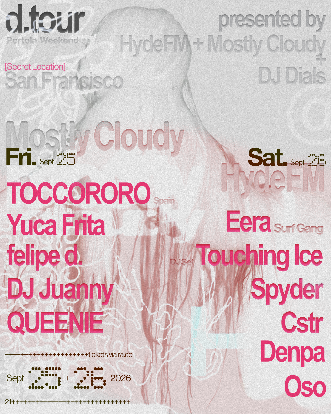 d.tour: Eera (Surf Gang), Touching Ice (Dj set)