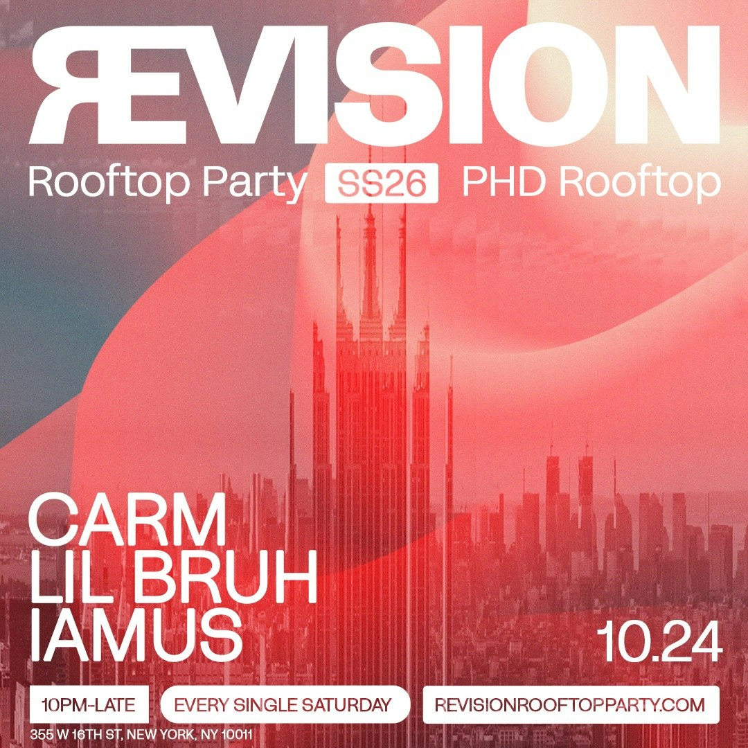 revision rooftop party // 10.24