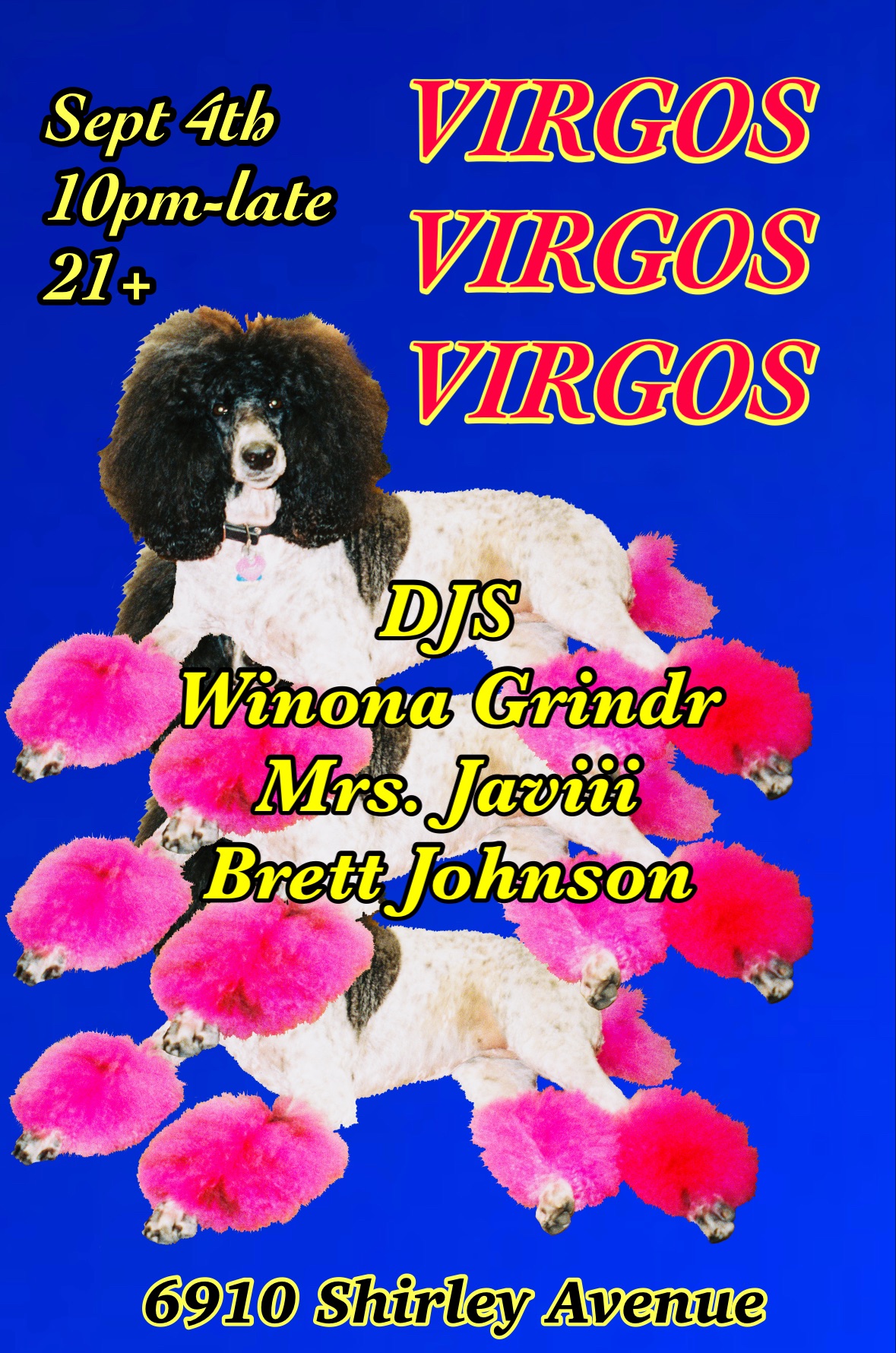 Virgo. Virgo. Virgo. Ft. Winona Grindr, Mrs. Javii, Brett Johnson