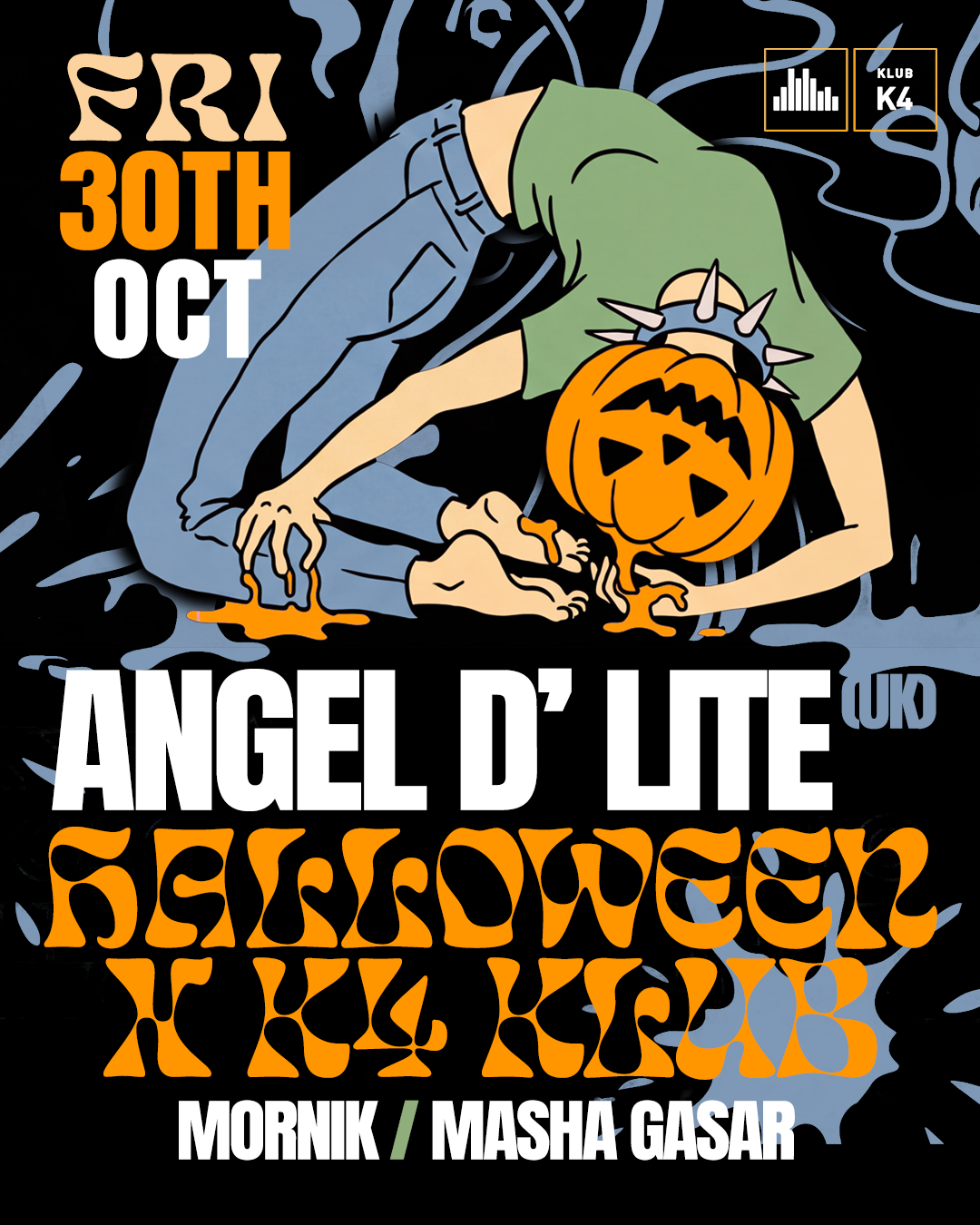 K4 x Halloween with Angel D´ lite