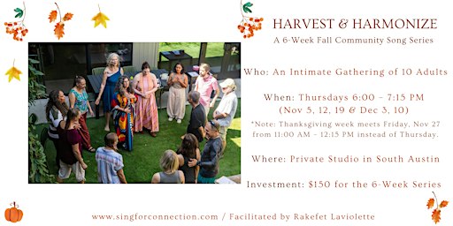 Harvest & Harmonize