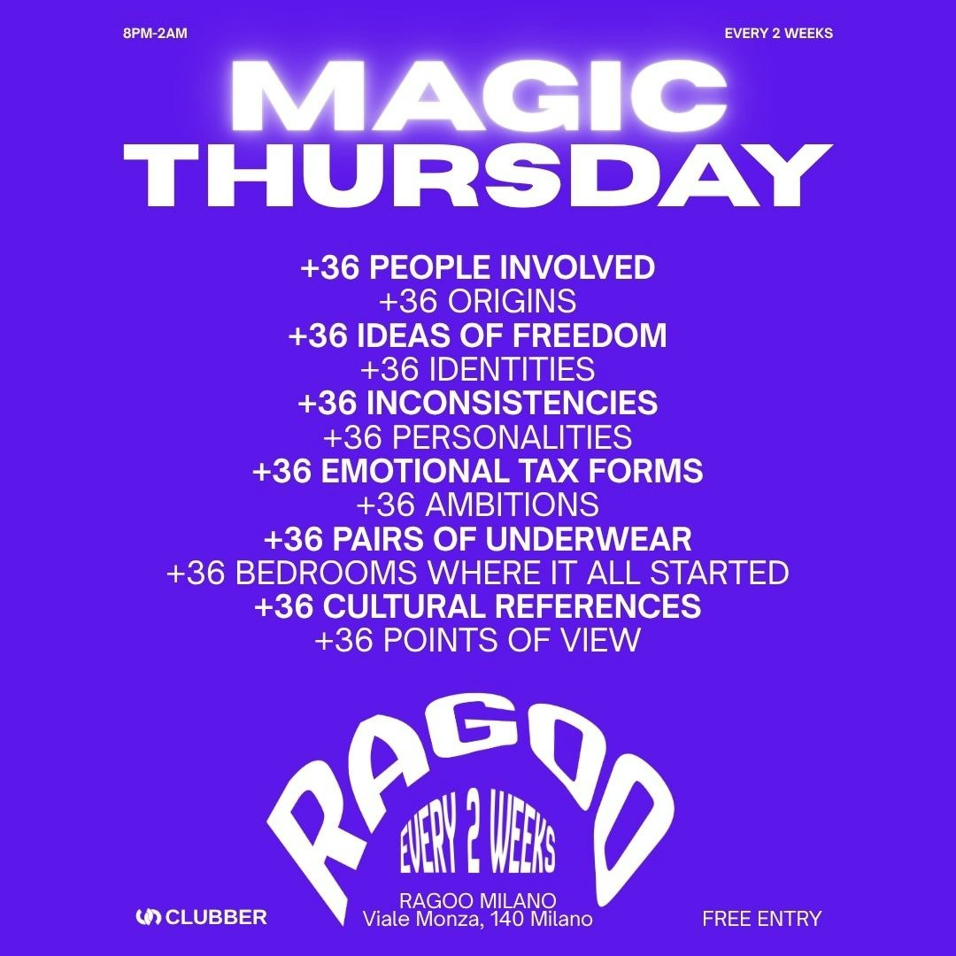 MAGIC THURSDAY - OPENING SEASON