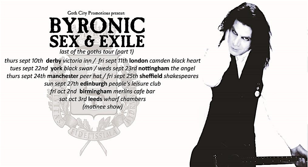 Byronic Sex & Exile + Stock Image + The Nocturnal