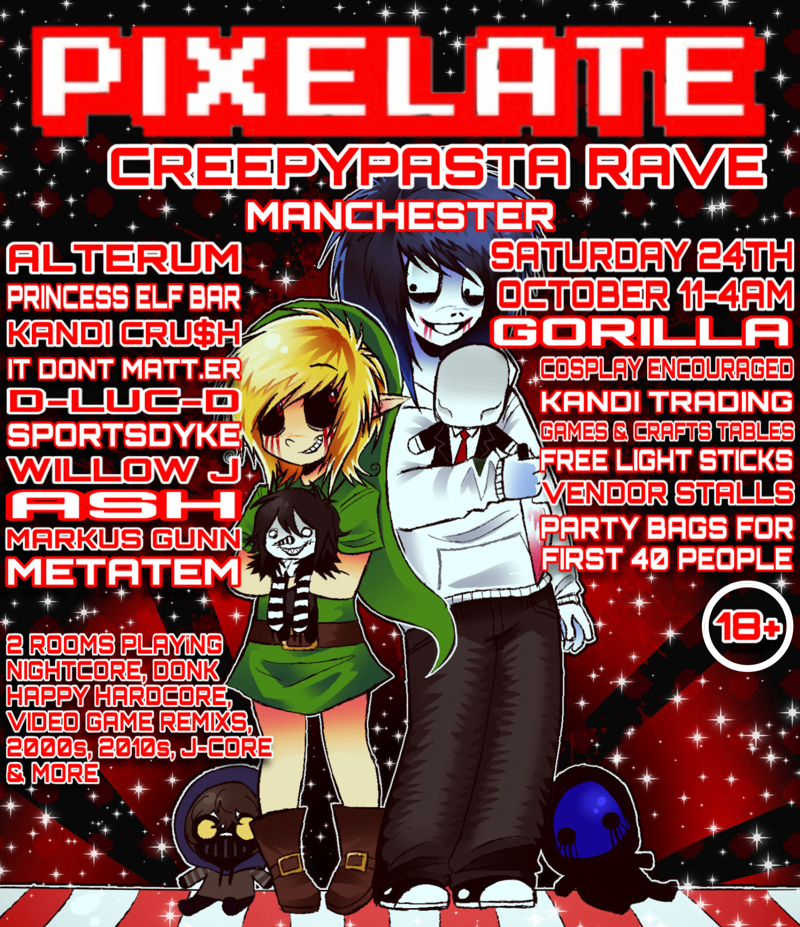 PIXELATE CREEPYPASTA MANCHESTER