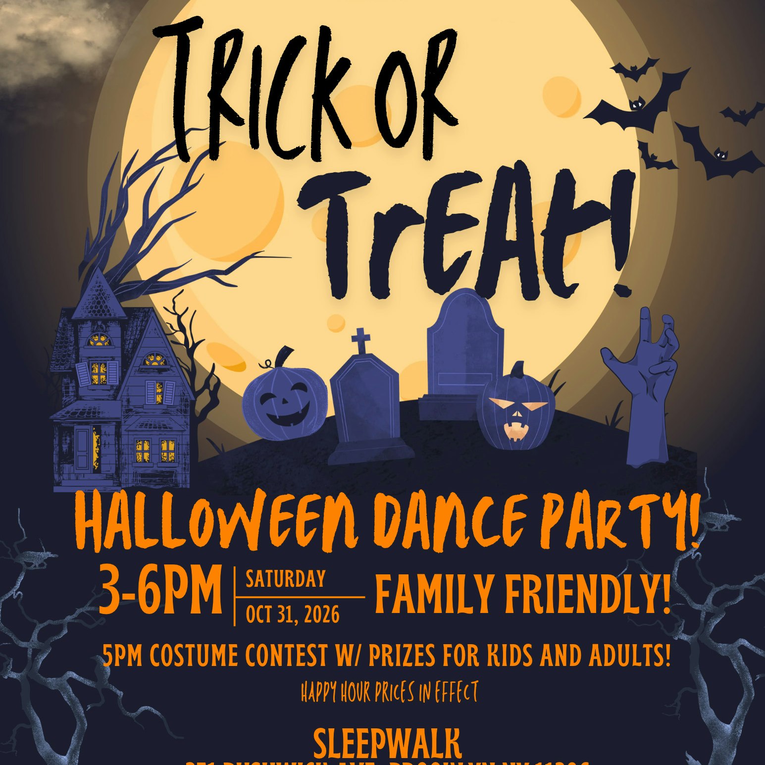Halloween Dance Party (Family Friendly)