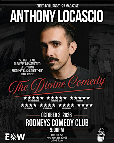 KEFI COMEDY PRESENTS: ANTHONY LOCASCIO - THE DIVINE COMEDY
