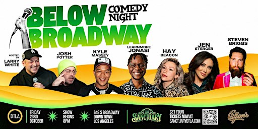 Below Broadway - Comedy Night @ Clifton's 10/23/26