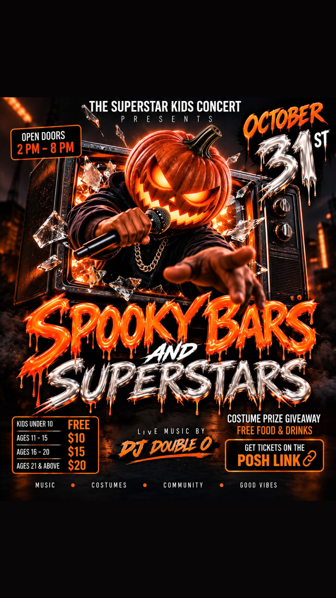 SPOOKY BARS AND SUPER STARS