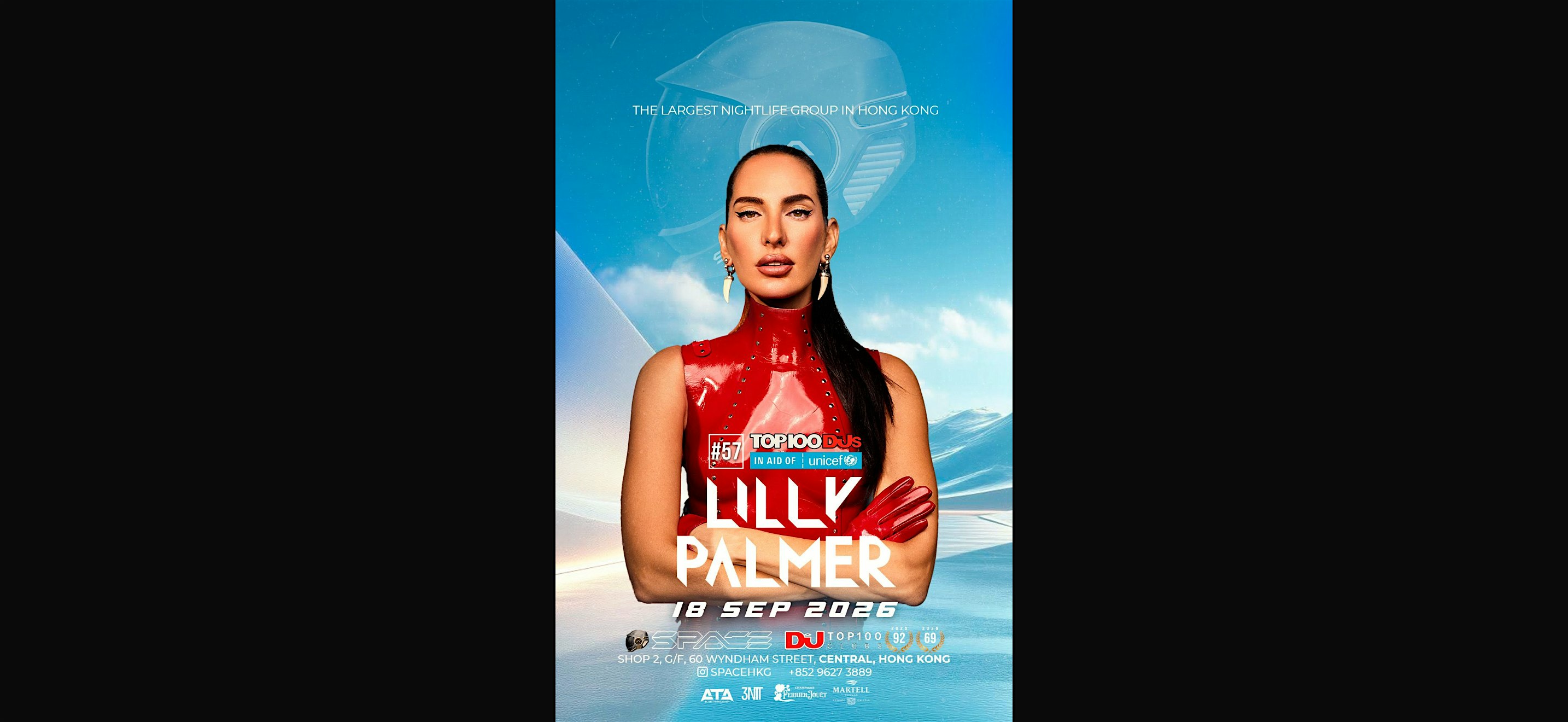 9月18號 Techno 女王 Lilly Palmer 首次來港演出！