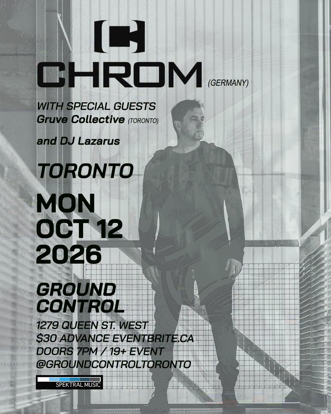 CHROM (Germany) LIVE + Gruve Collective LIVE + DJ Lazarus