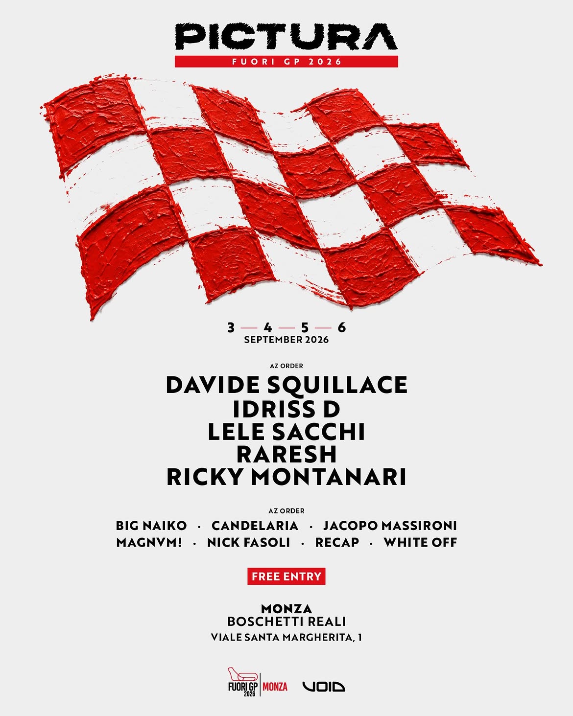 PICTURA X FUORI GP W/ Davide Squillace FREE ENTRY