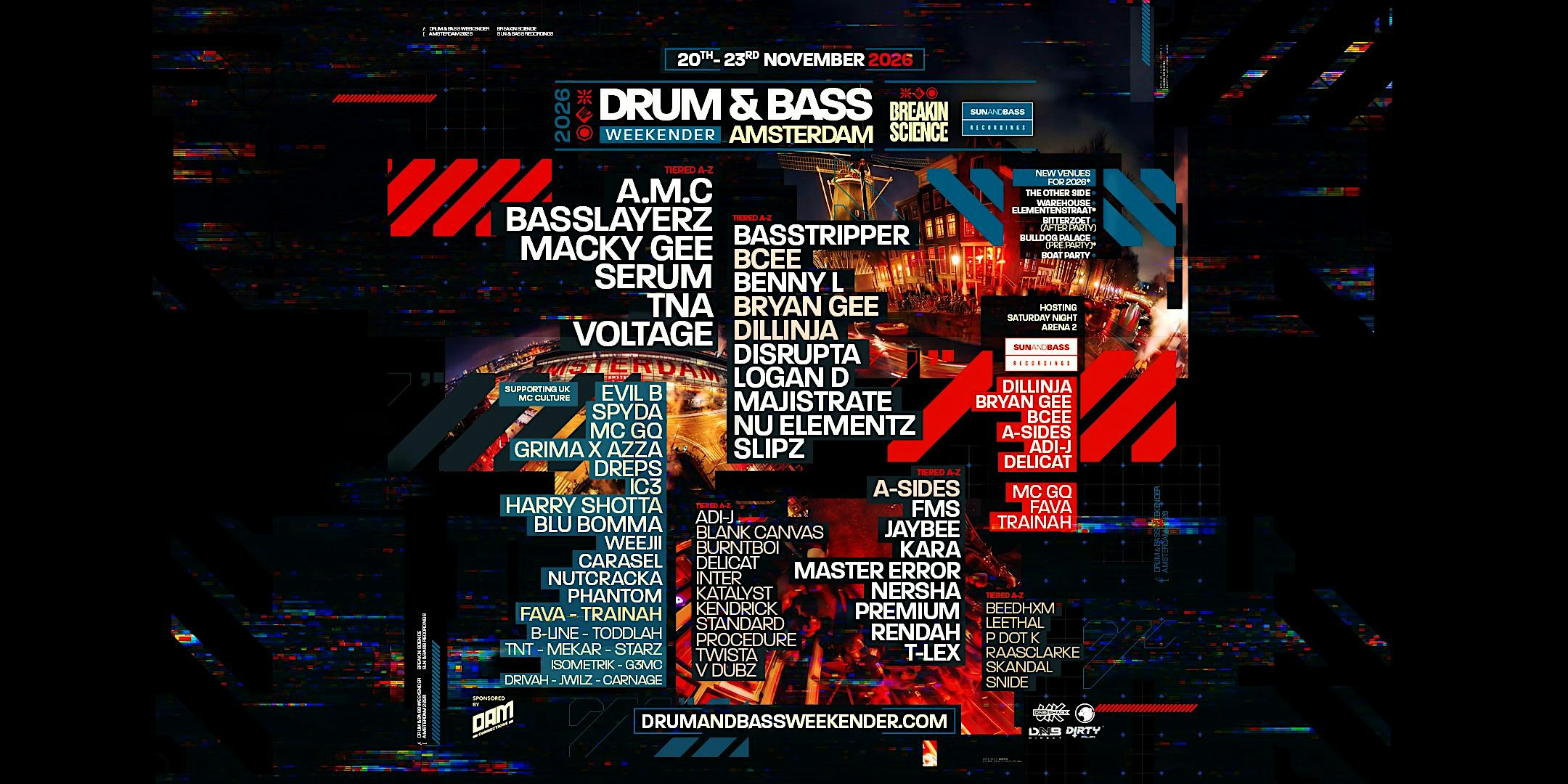 Drum & Bass Weekender Amsterdam 2026