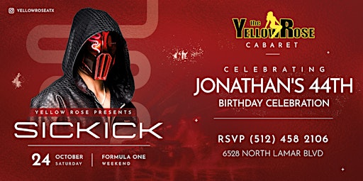 Sickick Live: Formula One Weekend + Jonathan’s 44th Birthday