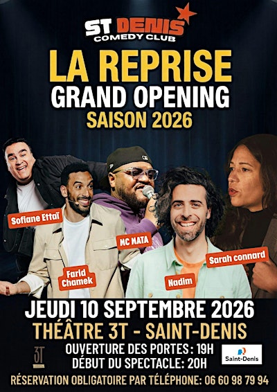 Saint-Denis comedy club #8