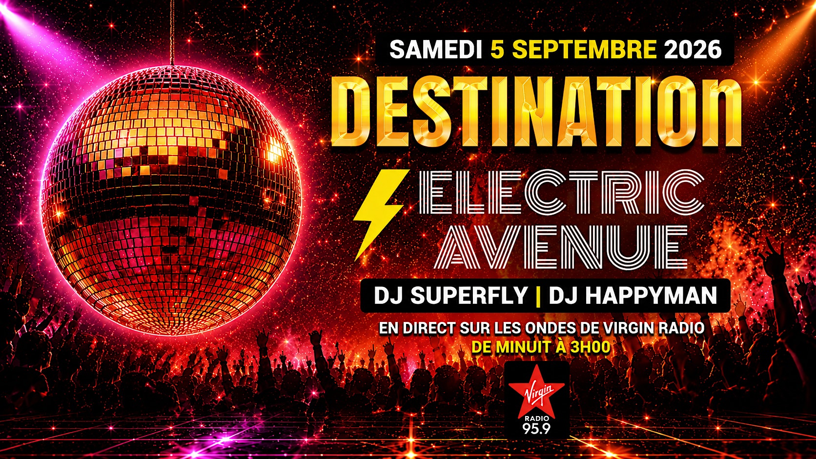 SAMEDI - WEEK-END DE LA FÊTE DU TRAVAIL AVEC INVITÉ : DJ SUPERFLY