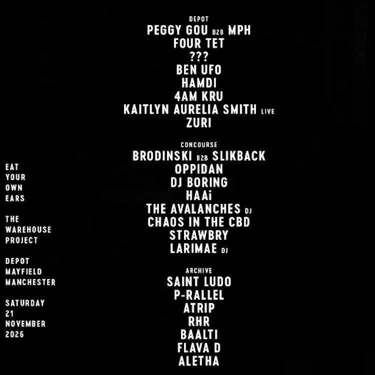 WHP x Eat Your Own Ears