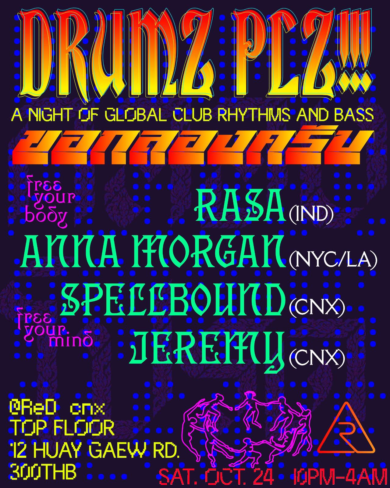 DRUMZ PLZ! AT RED - OCT 24