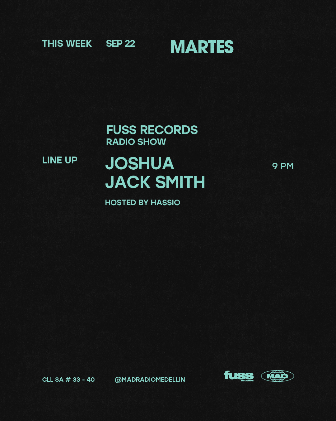 FUSS RECORDS RADIO SHOW: JOSHUA / Jack Smith