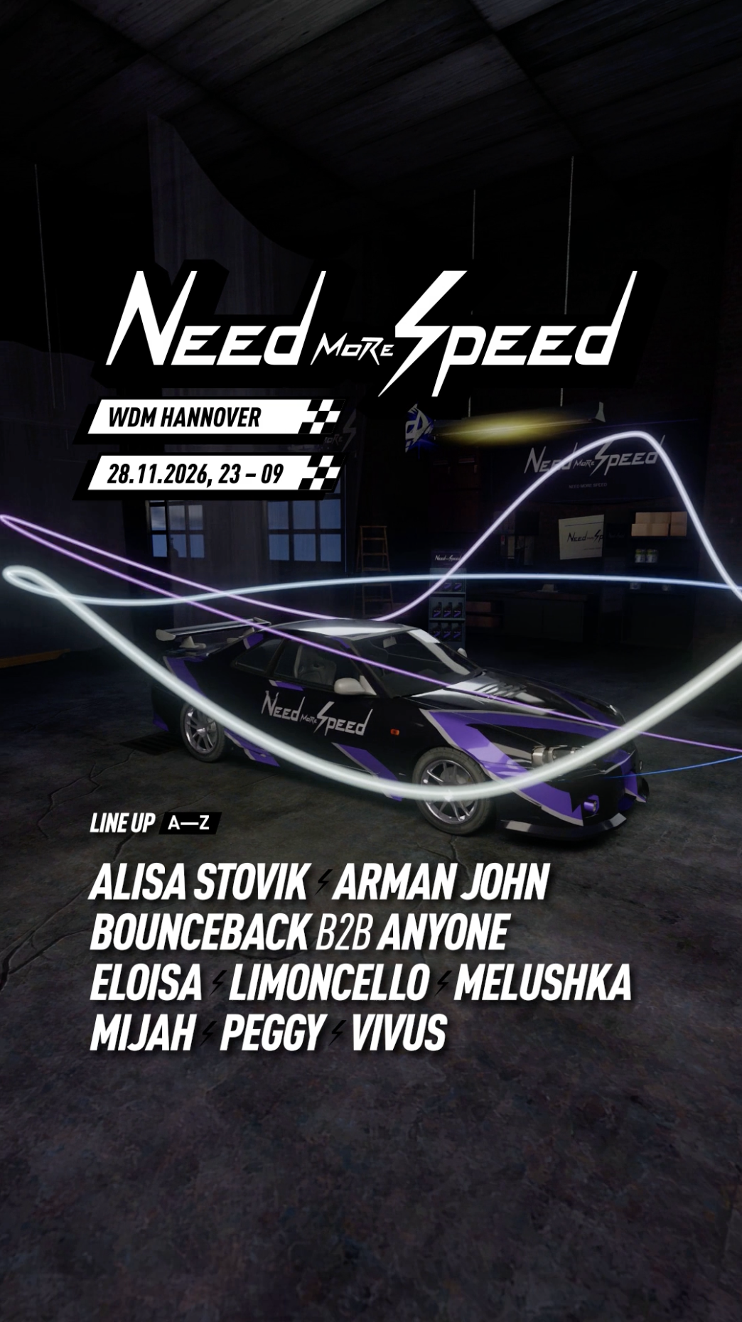 NEED MORE SPEED // WDM Hannover