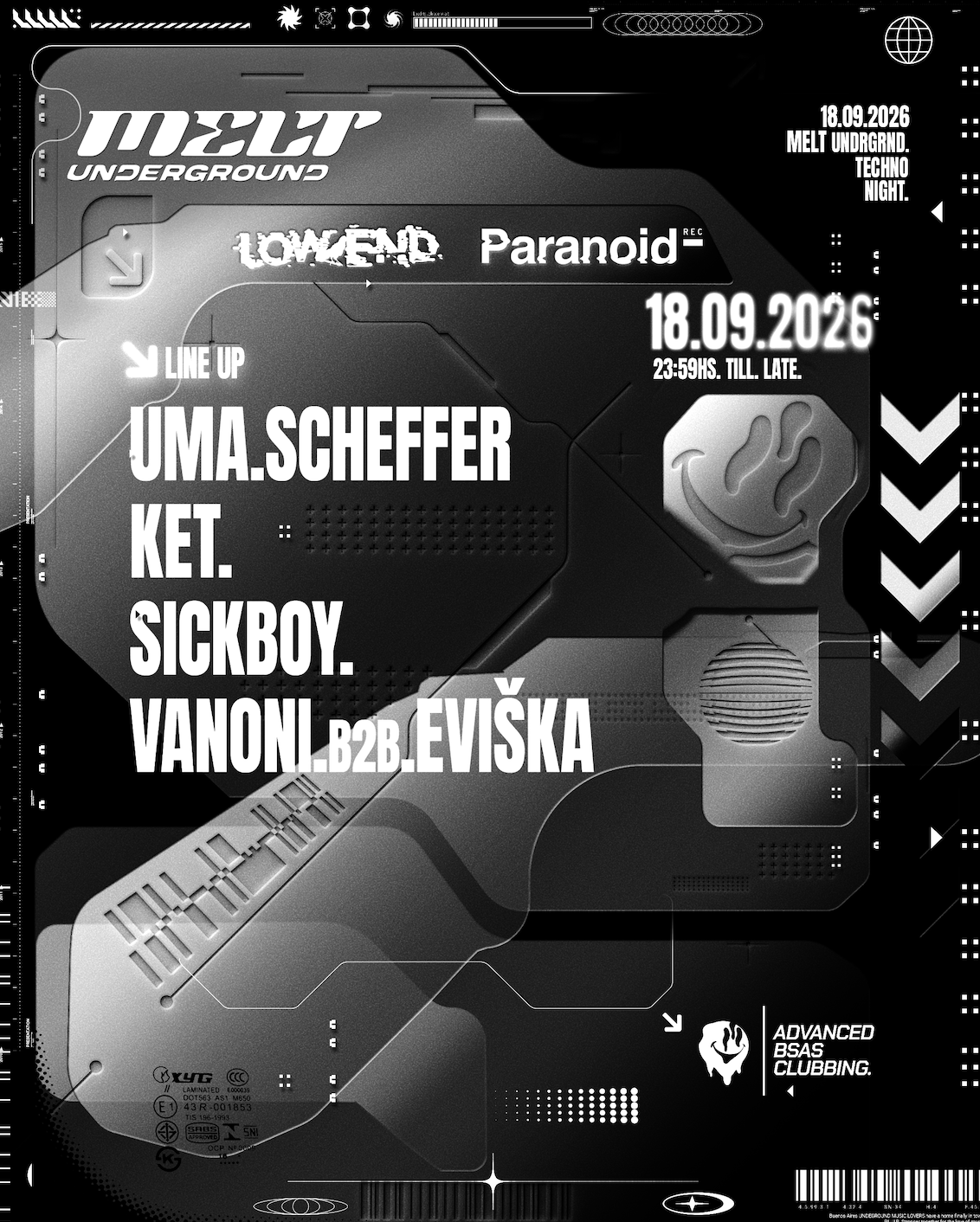 Melt Underground X LOWEND X PARANOID