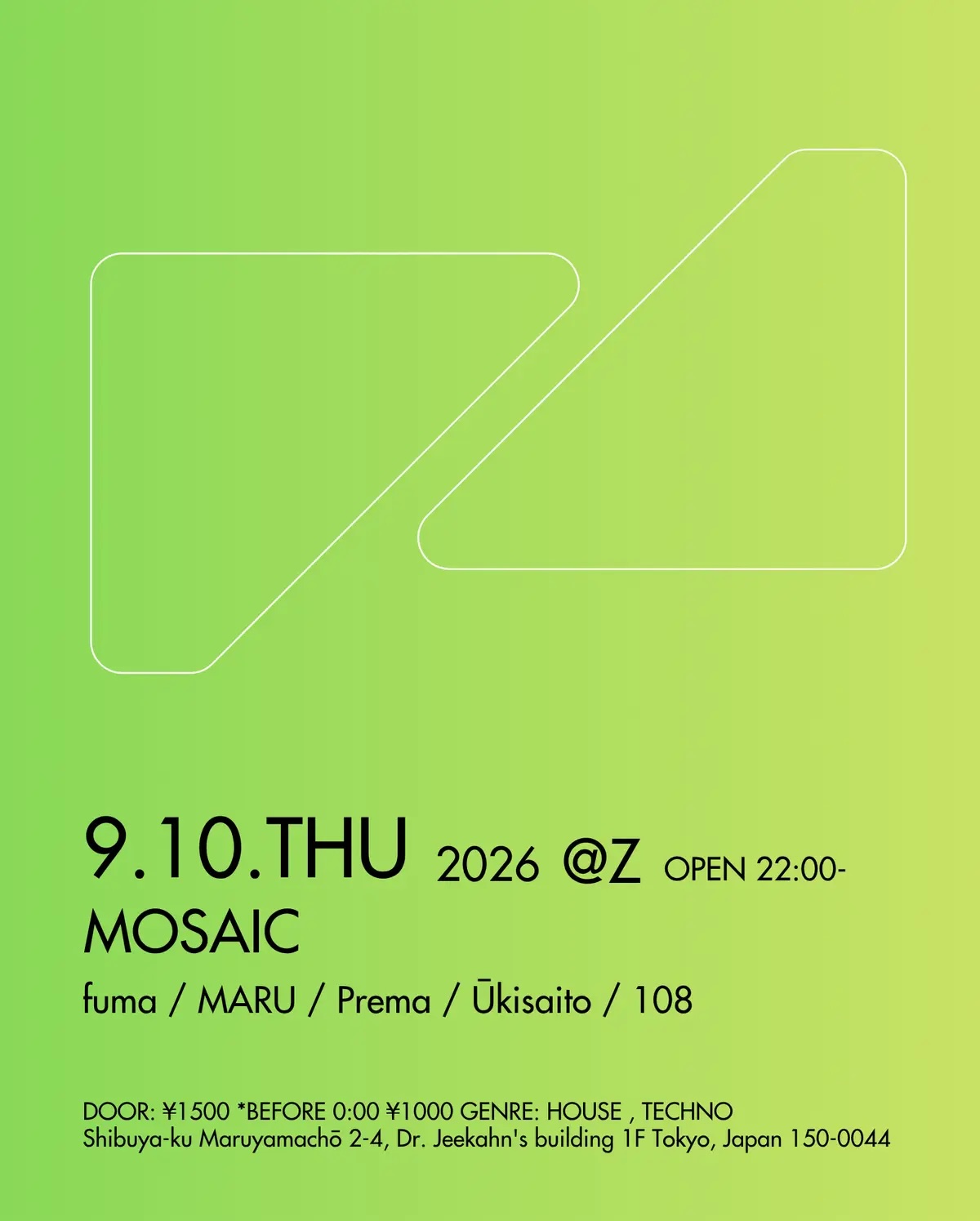 MOSAIC (TECHNO/HOUSE)