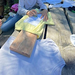 Flower Printing Workshop for Kids in Milan - Eco Art Experience