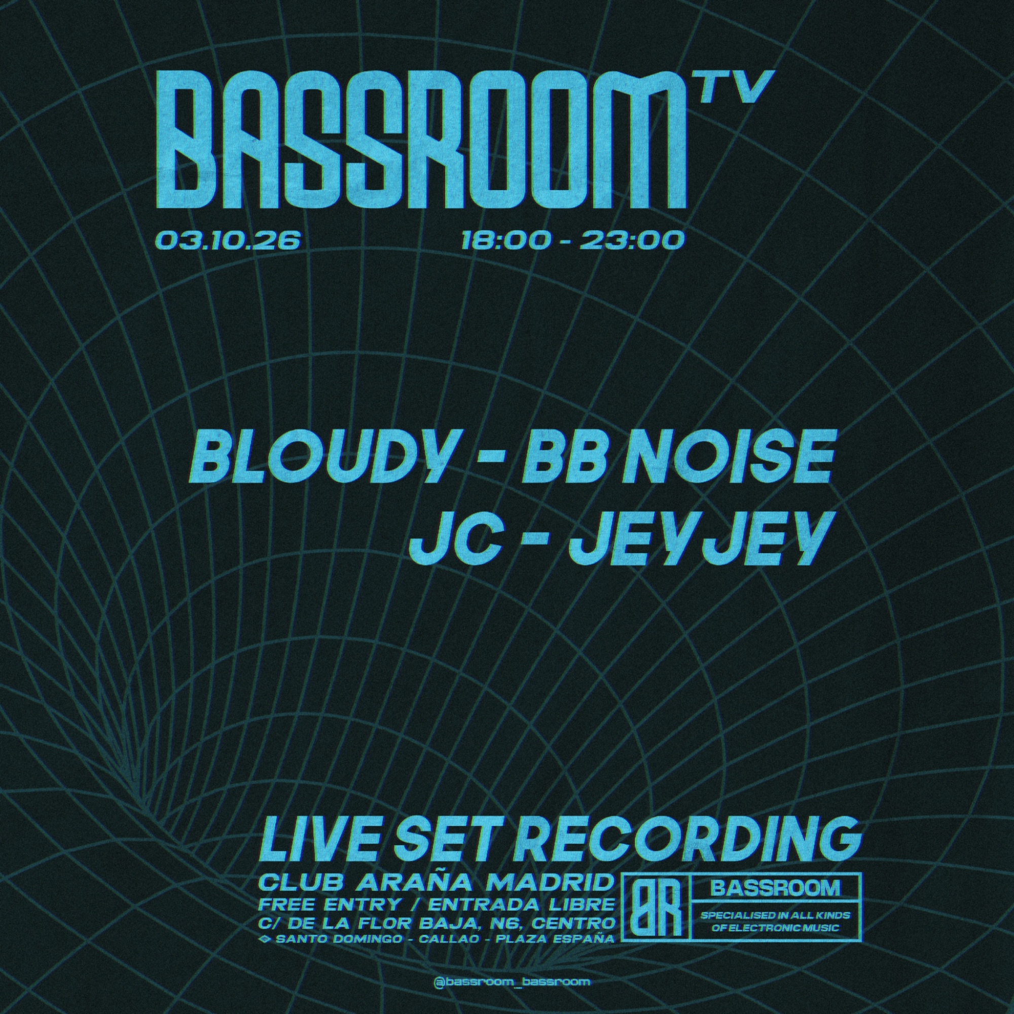 (FREE ENTRY) BASSROOM TV LIVE RECORDINGS - MAGNUM SHOWCASE
