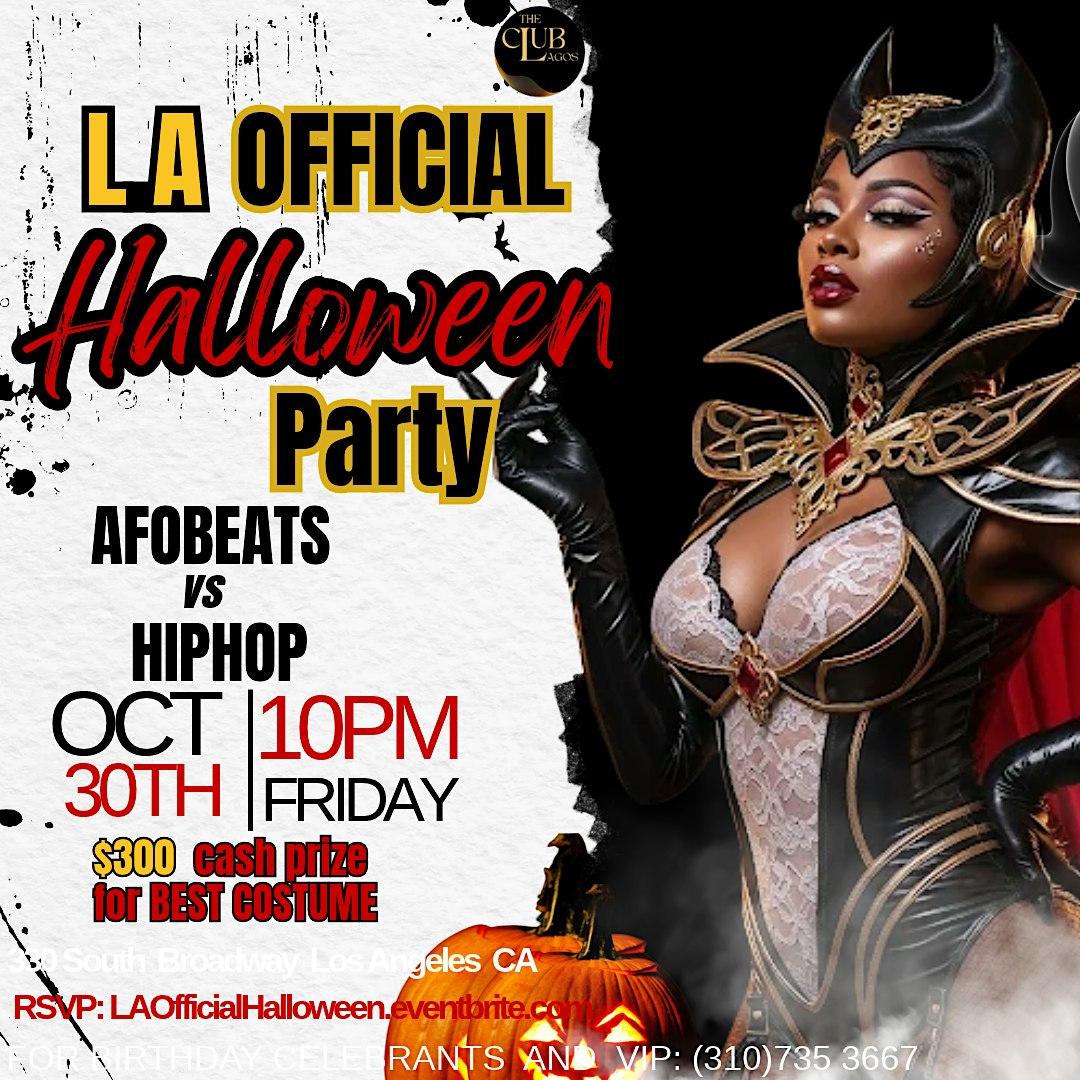 LA Official Halloween   Party