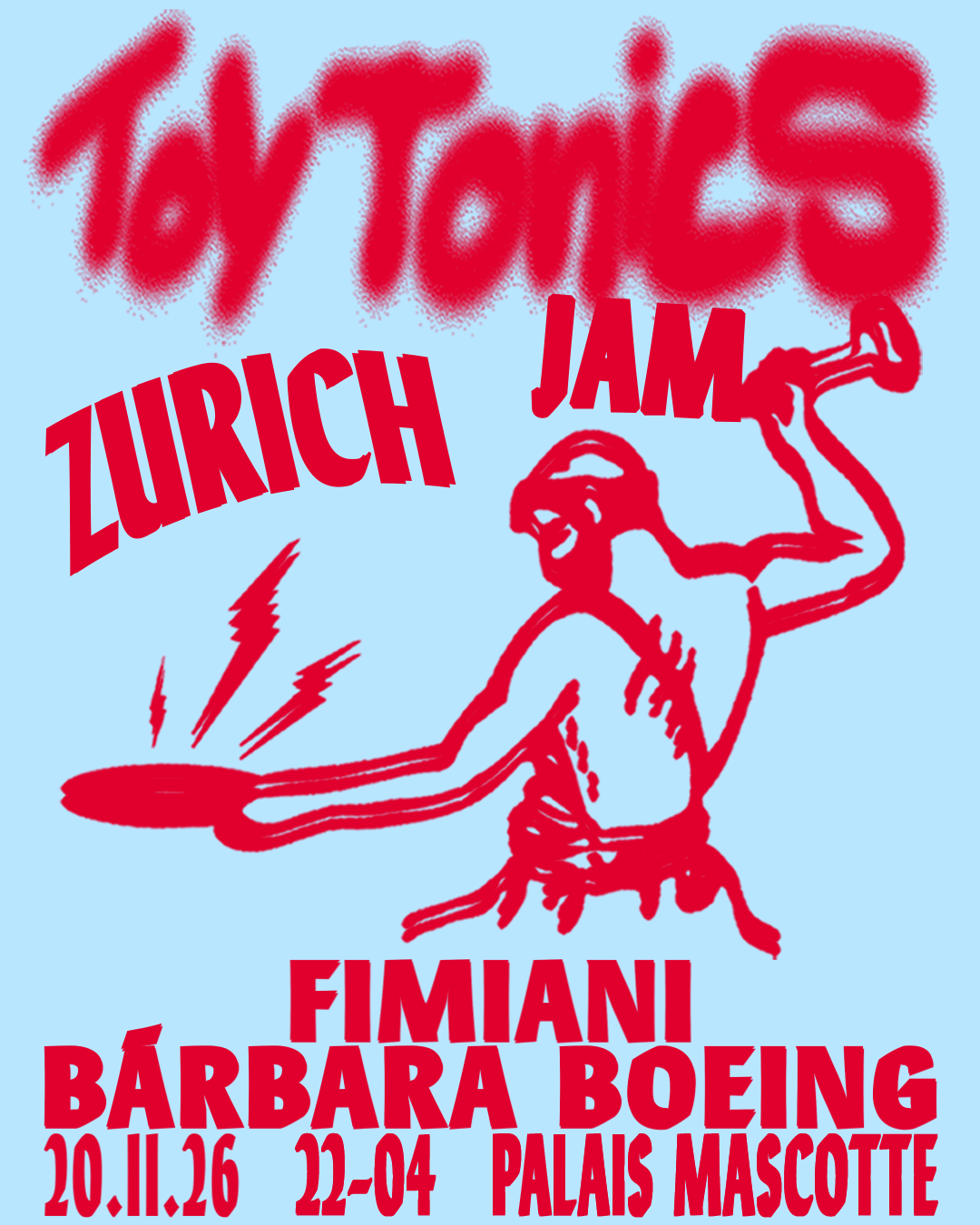 Toy Tonics JAMS ZURICH: FIMIANI - BÁRBARA BOEING | SCHACKE99