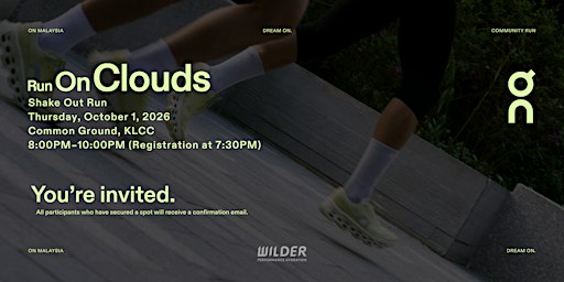 10/01 Road to Race Day  | Shake Out Run