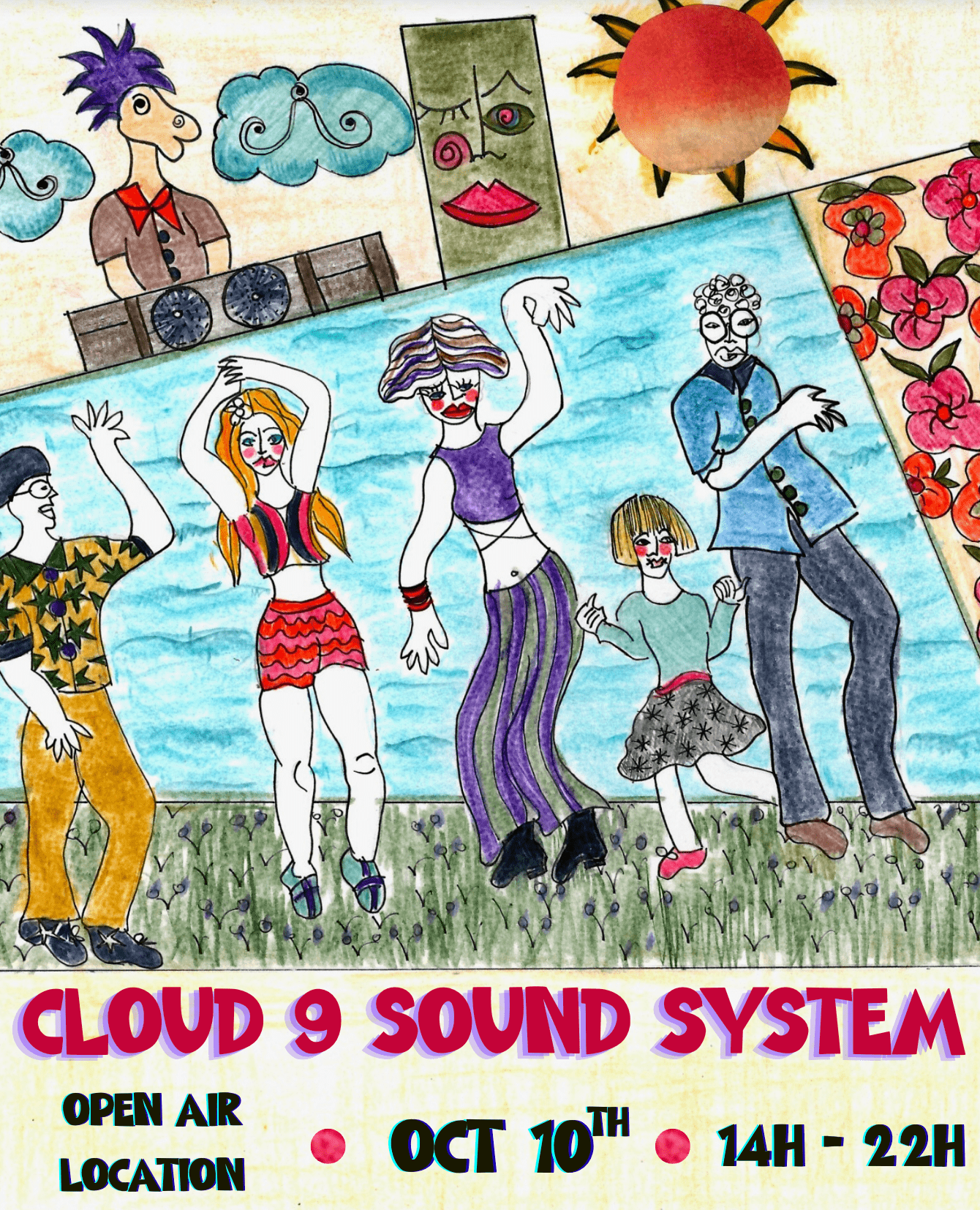 Cloud 9 Sound System (Outdoors Summer Closing Party!)