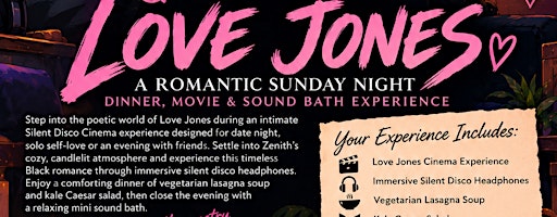 Love Jones: Silent Disco Cinema