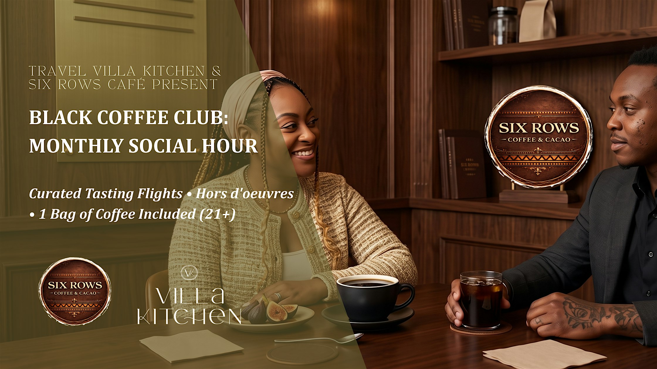 Black Coffee Club: Monthly Social Hour & Tasting