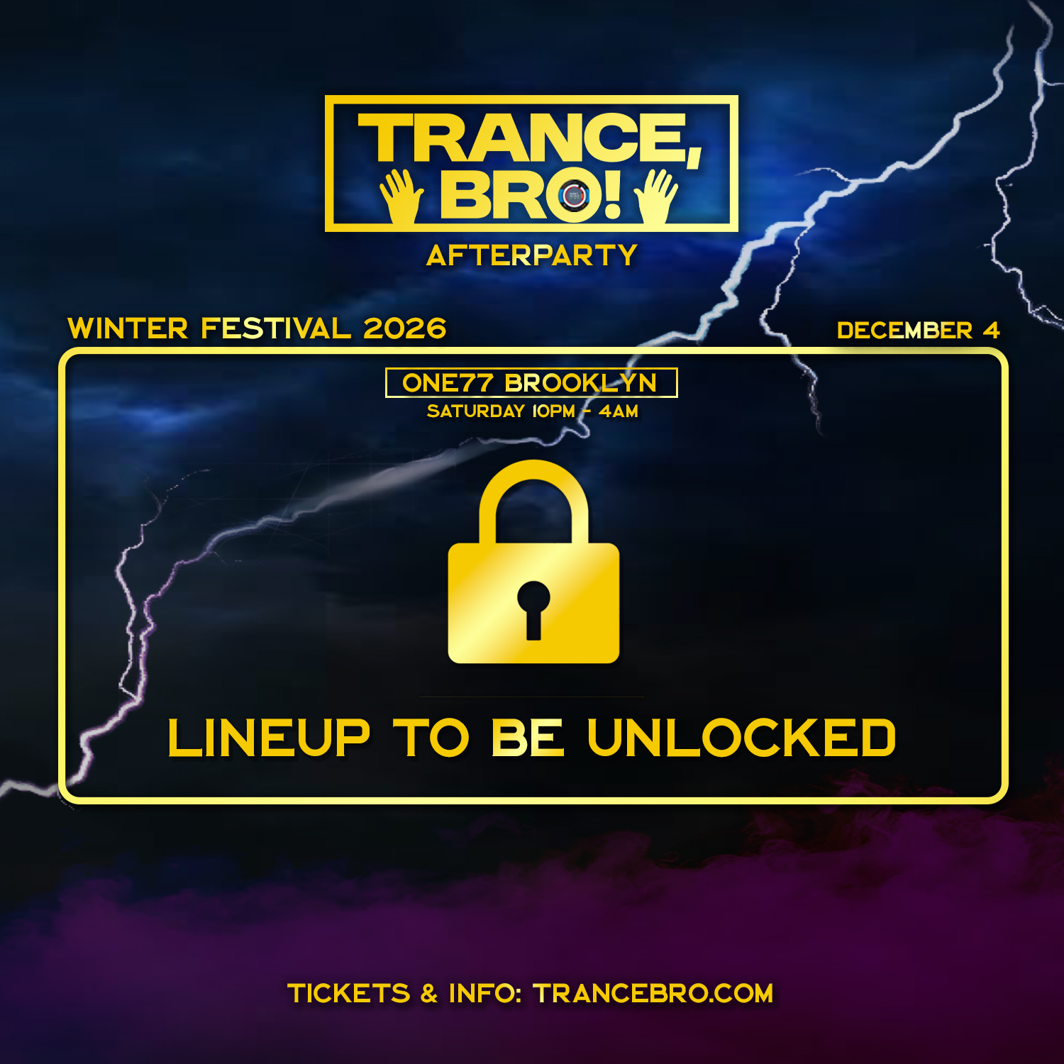 Trance, Bro! Festival - After Party
