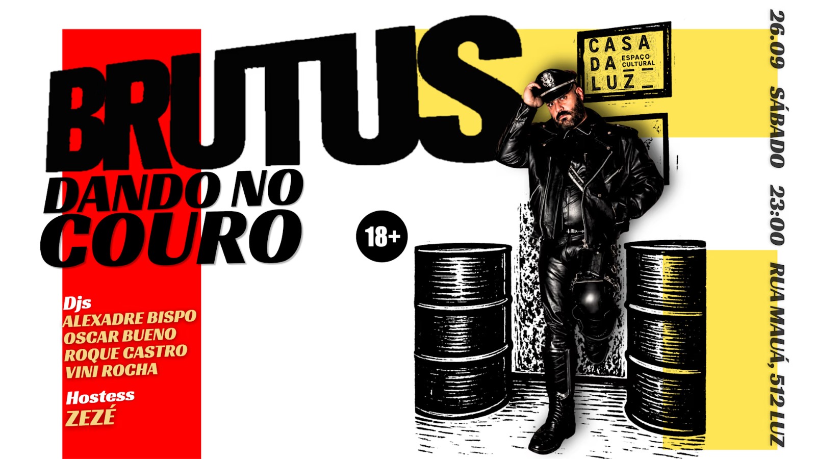 Brutus | Edição Dando No Couro