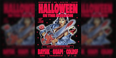 Halloween In The Mission at Curio w/Baysik, Guapi, ColdSF