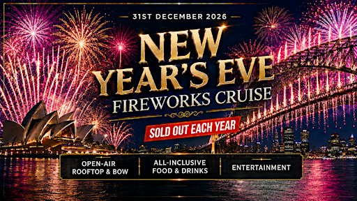MV Royale | NYE Fireworks Cruise | All Inclusive | Open Air Viewing Decks