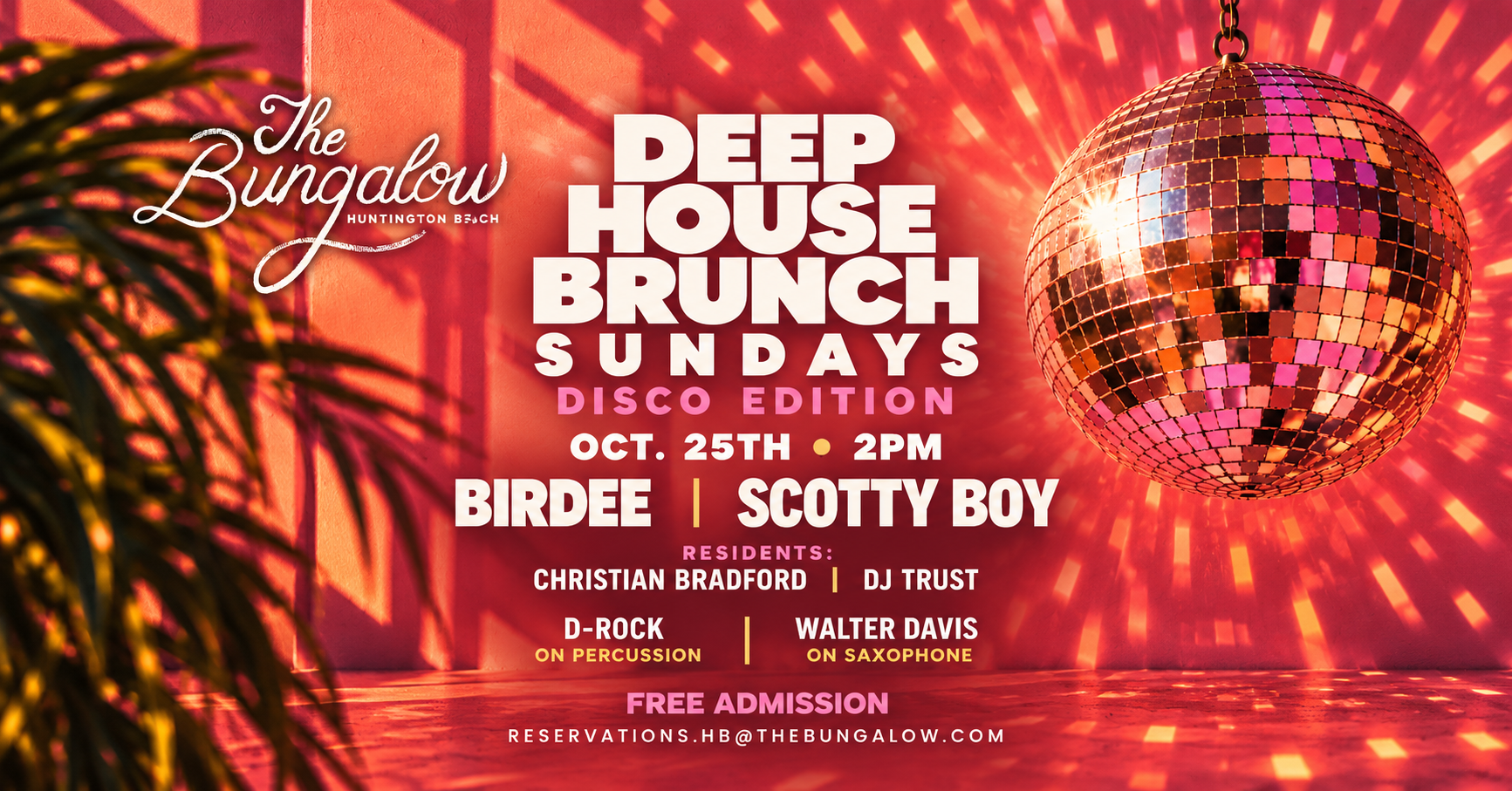 Deep House Brunch Sundays