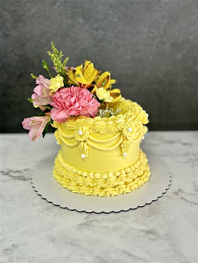 Sharp and Smooth Buttercream Cake w/ Intro to Beginner Piping