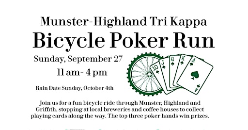 Munster-Highland Tri Kappa Bicycle Poker Run 2026