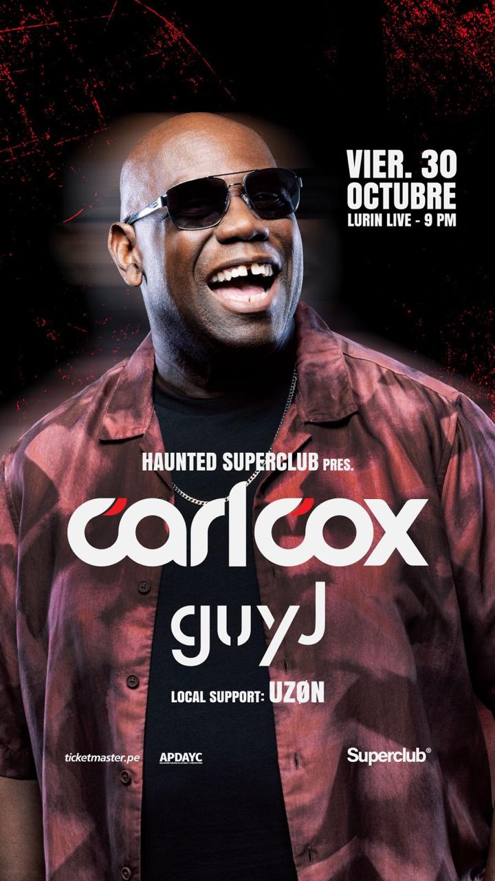 Haunted Superclub pres. Carl Cox & Guy J