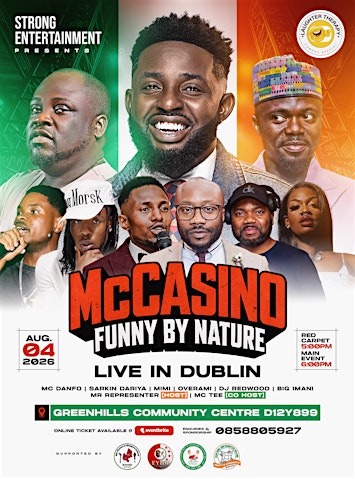 MC Casino: Funny By Nature – Ireland Tour Live in Dublin