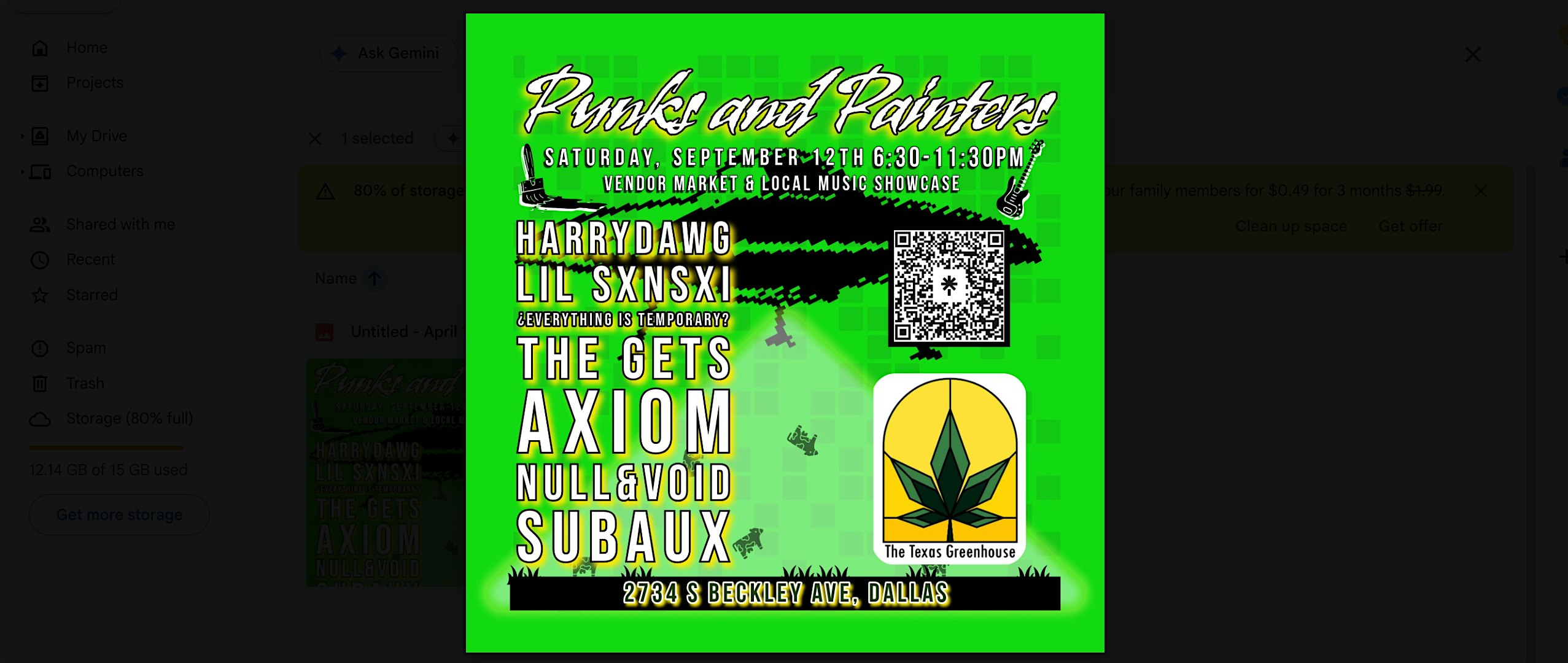 September 12TH PNP at Texas GreenHouse