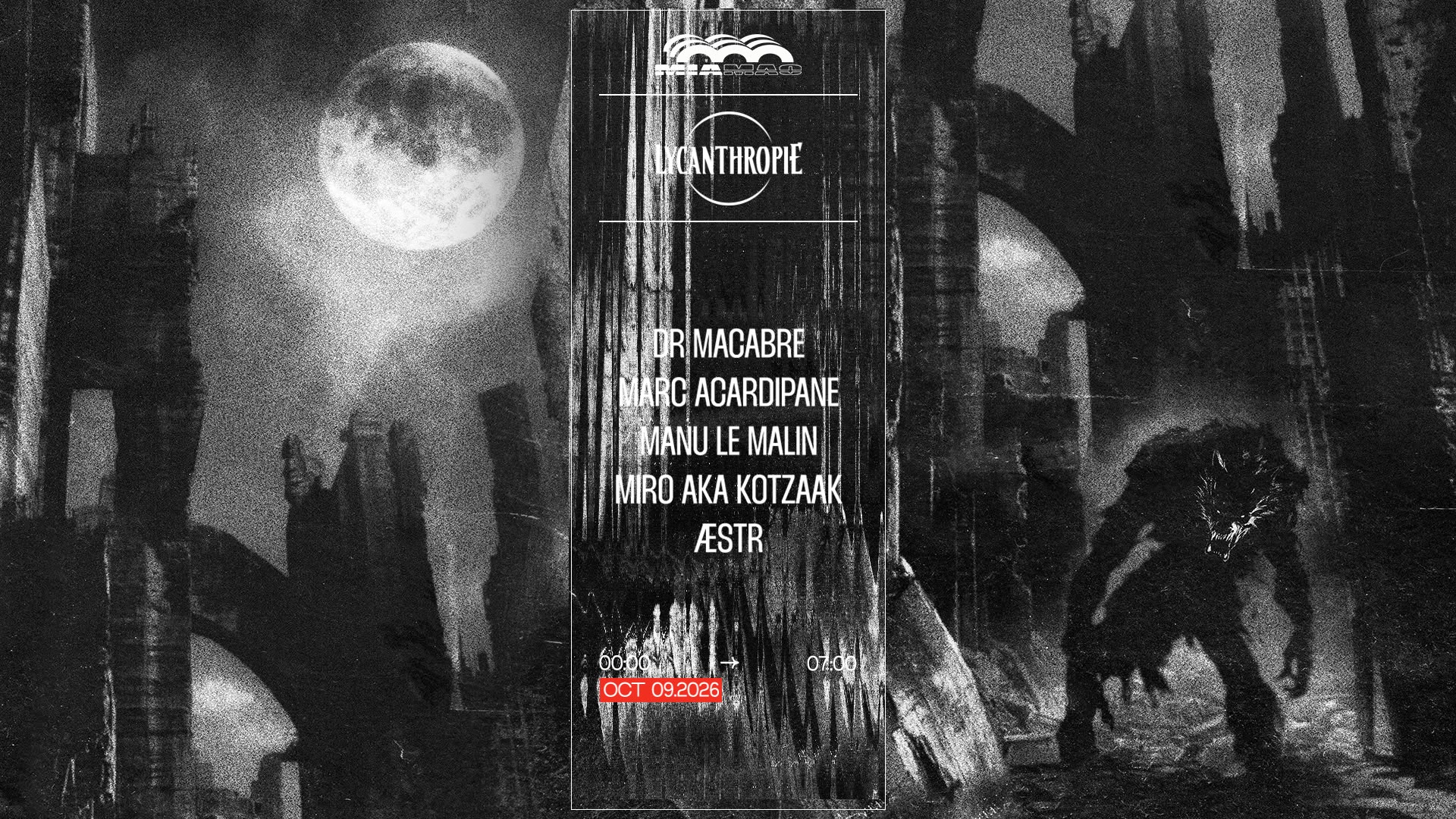 Lycanthropie: Marc Acardipane, Dr Macabre, Manu Le Malin