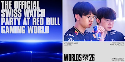 WORLDS 2026 Watch Party at Red Bull Gaming World