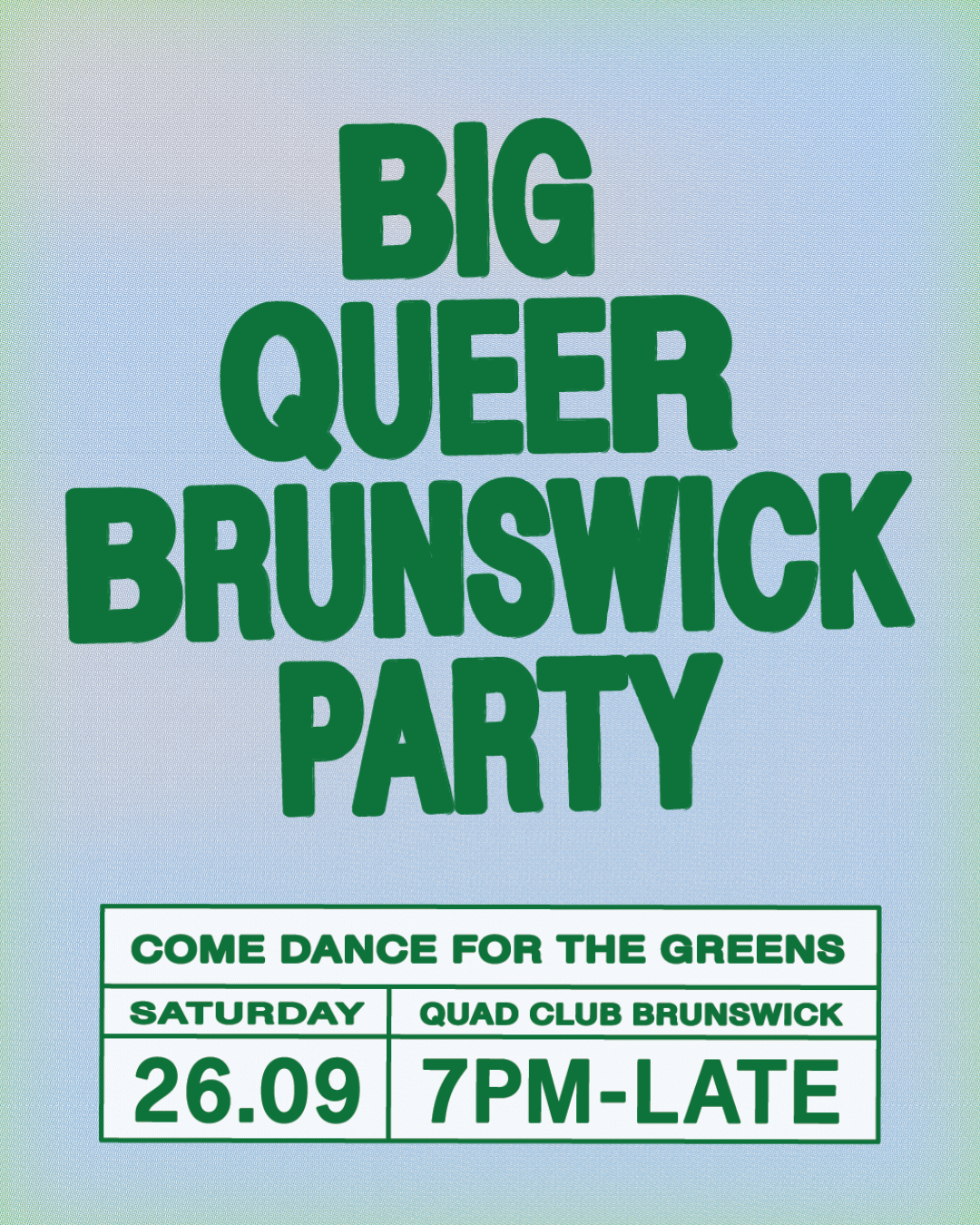 Big Queer Brunswick Party