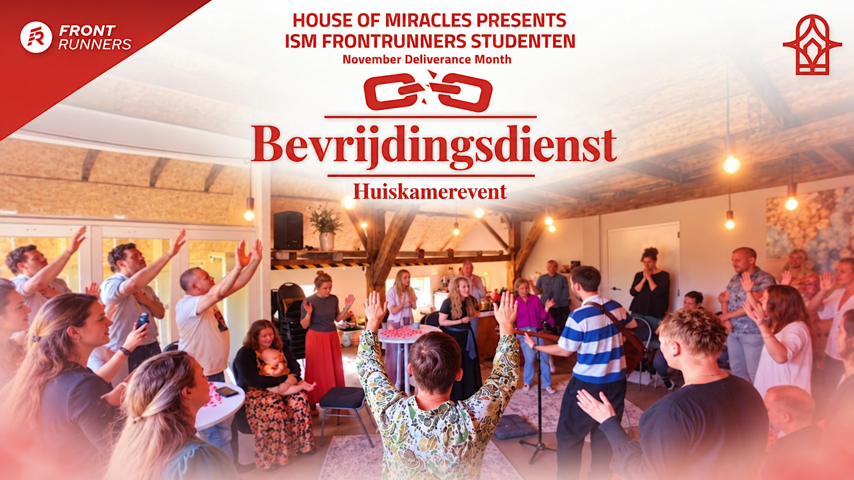 BEVRIJDINGSDIENST | Huiskamerevent - Ridderkerk